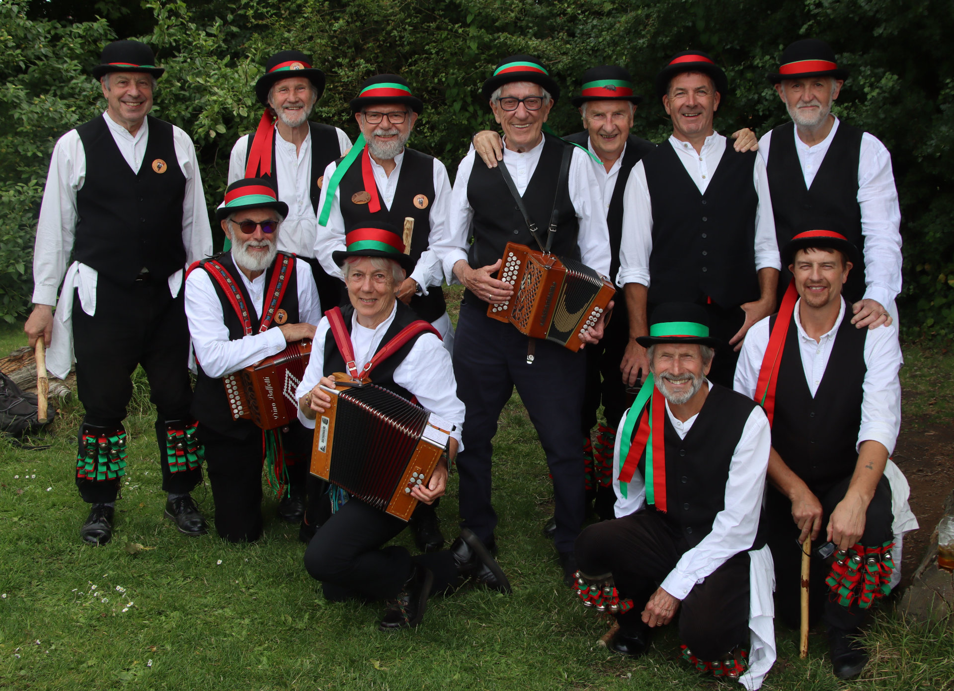 members of holt morris at the Holt VC Primary School fete 2024